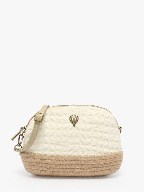 Shoulder Bag Gaufrette Le voyage en panier White gaufrette PM883