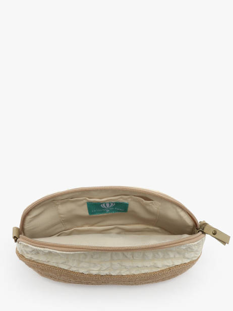 Shoulder Bag Gaufrette Le voyage en panier White gaufrette PM883 other view 3