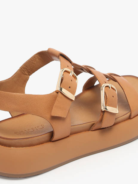 Sandales En Cuir Inuovo Vert women A96046 vue secondaire 2