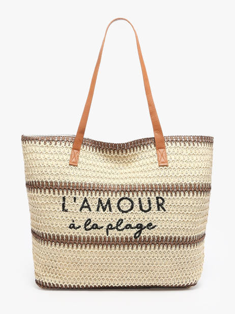 Shoulder Bag Cabas Gerard pasquier Brown cabas P25022