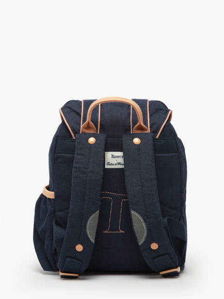 Backpack Tann's Blue tann's x tartine et choco 214112 other view 4
