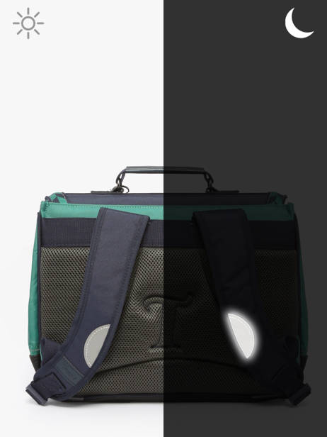1 Compartment Satchel Tann's Green les fantaisies g 35126 other view 5