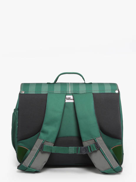Cartable 2 Compartiments Jeune premier Vert classics C vue secondaire 4