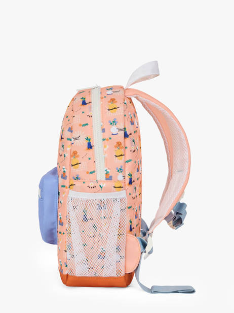 Backpack Hello hossy Beige cool kids 5 other view 2