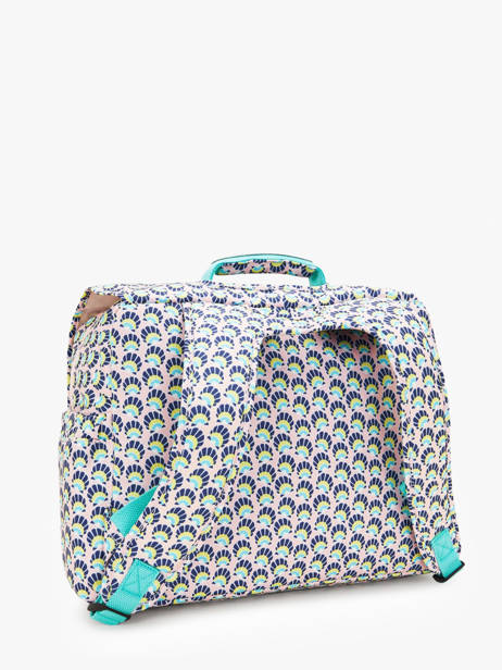 1 Compartment Satchel Kipling Multicolor back to school KI3652 other view 4