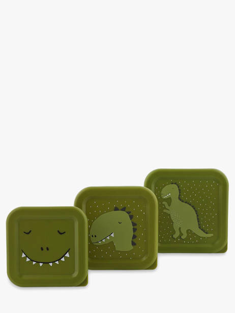 Lunch Bag Trixie Green animals 5 other view 1