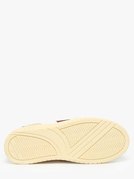 Sneakers In Leather Victoria Red women 1257136 other view 5