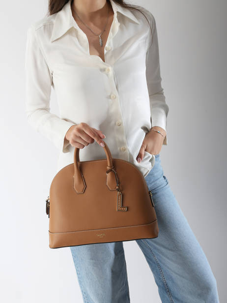 Sac à Main Belleville Cuir Lancel Marron belleville A13736 vue secondaire 1