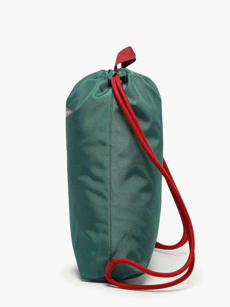 Gym Bag Caramel et cie Green fier GA other view 2