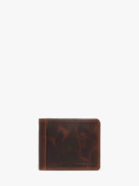 Portefeuille Porte-monnaie Cuir Maverick Marron the original MAVTO004