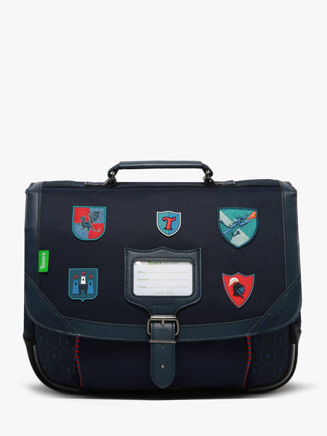 1 Compartment Satchel Tann's Blue les fantaisies g 35143