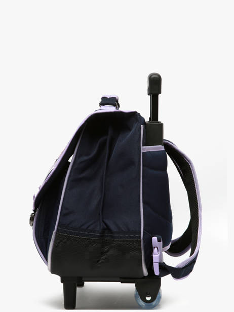 Wheeled Satchel Tann's Blue les fantaisies f 47274 other view 2
