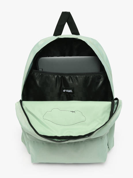 Sac à Dos 1 Compartiment Vans Vert backpack VN000H4Y vue secondaire 2