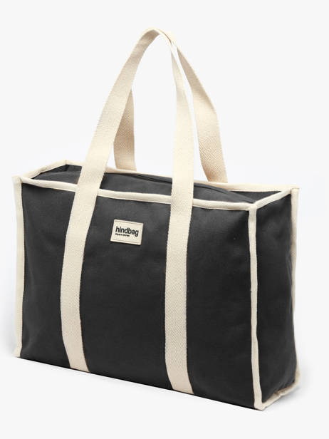 Shoulder Bag Oscar Cotton Hindbag Black best seller OSCAR other view 2