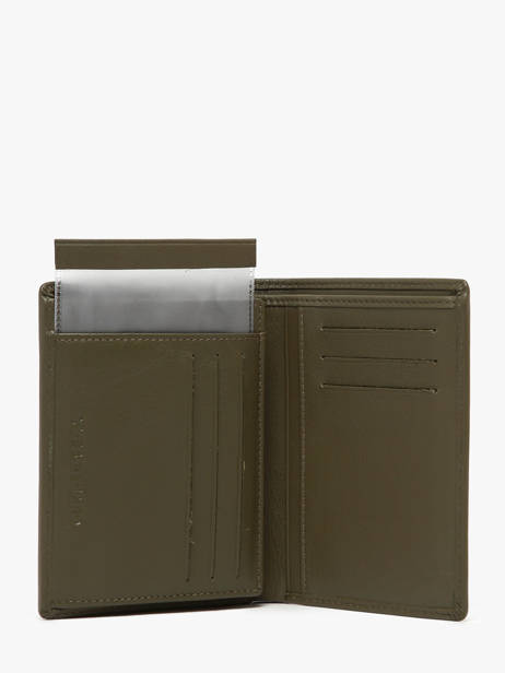 Portefeuille Smooth Cuir Yves renard Vert smooth 15418 vue secondaire 1