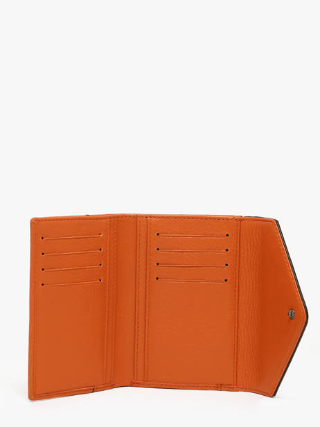 Wallet Leather Yves renard Orange enveloppe 29223 other view 1