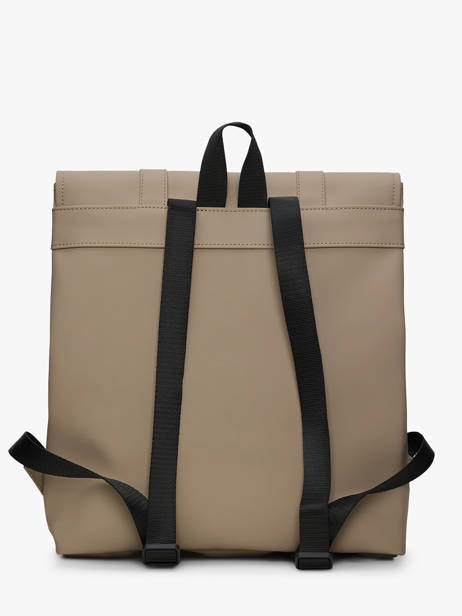 1 Compartment Backpack Rains Beige city 13310 other view 3