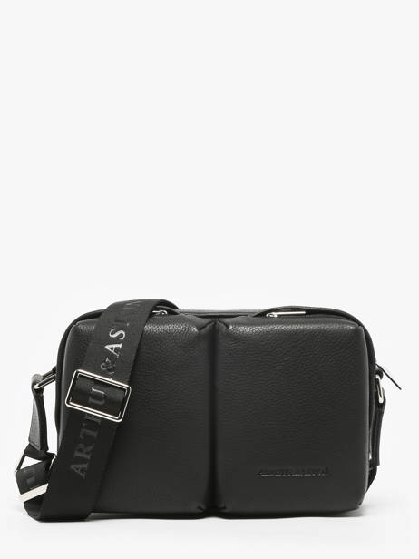 Leather José Reporter Bag Arthur & aston Black thomas 3