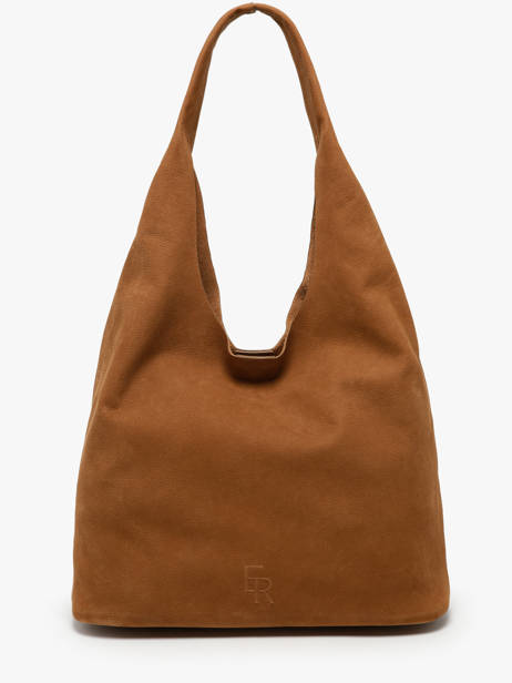 Hobo L Cavalier Nubuck Cuir Etrier Marron cavalier nubuck ECAN154L