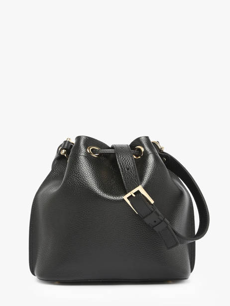 Sac Bandoulière Alba Double Cuir Lancaster Noir alba double 81 vue secondaire 4