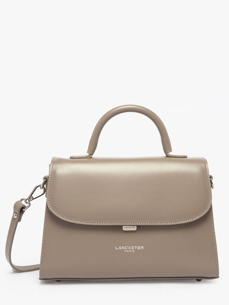 Sac Bandoulière M Suave Cuir Lancaster Gris suave even 17