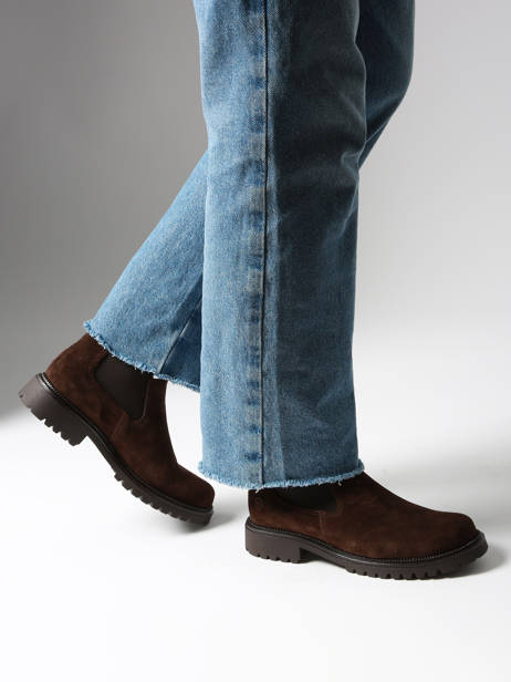 Chelsea Boots In Leather Tamaris Brown women 41 other view 1