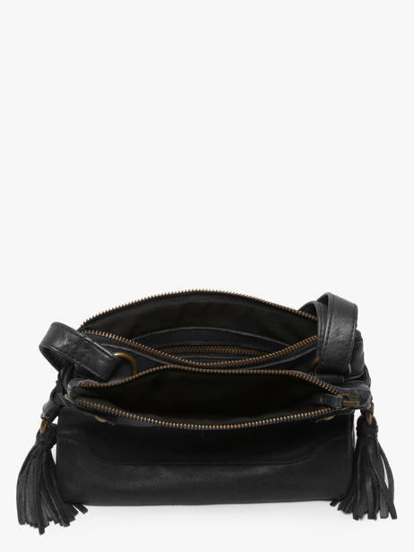 Shoulder Bag Cow Leather Basilic pepper Black cow BCOW82 other view 3