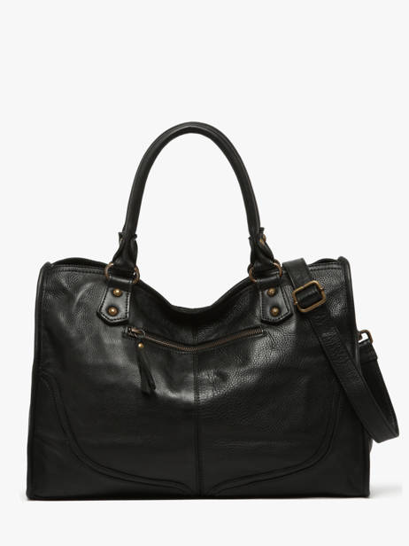 Handbag Glam Eyelet Leather Basilic pepper Black glam eyelet BGLE31 other view 4