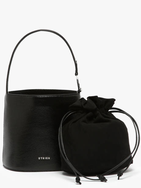 Sac Bandoulière Jolly Cuir Etrier Noir jolly EJOL146M vue secondaire 5