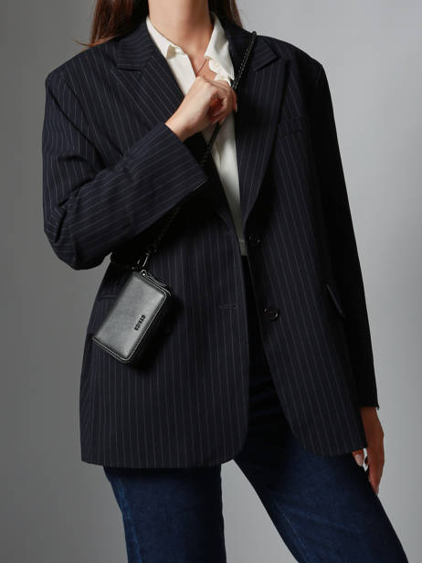 Porte-monnaie Cuir Oxer Etrier Noir oxer EOXE096M vue secondaire 1