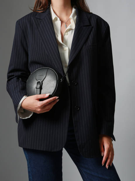 Crossbody Bag Oxer Leather Etrier Black oxer EOXE130S other view 1