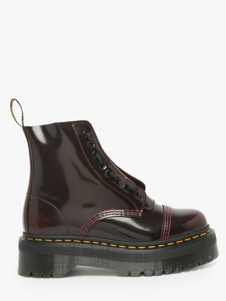 Boots Sinclair In Leather Dr martens Red women 25233600