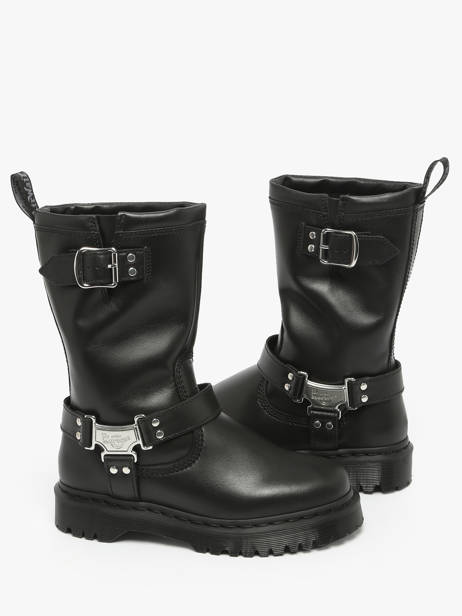 Boots Anistone In Leather Dr martens Black women 32199001 other view 3