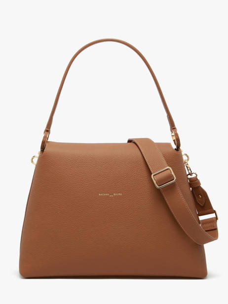 Sac Porté épaule Camelia Cuir Nathan baume Marron eden 5 vue secondaire 4