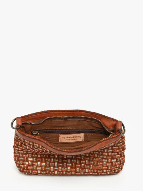 Shoulder Bag Heritage Leather Biba Brown heritage KAB9L other view 3