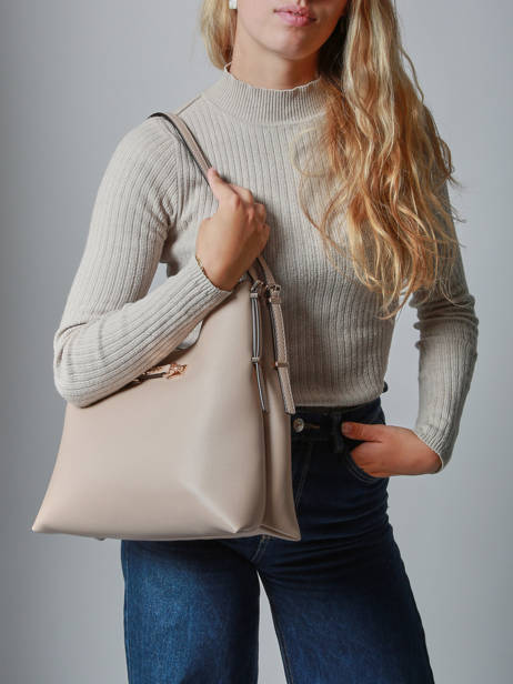 Shoulder Bag Lefia Guess Beige lefia BG964402 other view 1