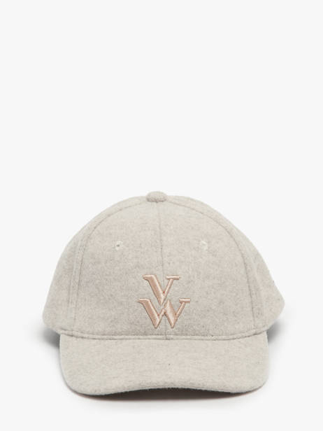 Casquette Vanessa wu Beige accessoires CA006