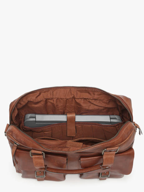 Business Bag Basilic pepper Brown traveler BTRA08 other view 3