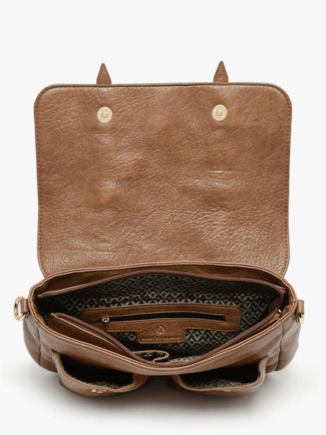 Shoulder Bag Bride Lulu castagnette Brown bride ZAYANN other view 3