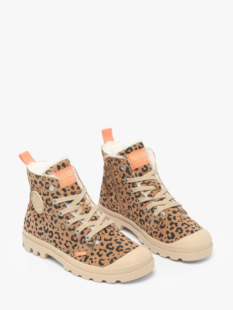 Boots In Leather Palladium Brown women 99519974 other view 2