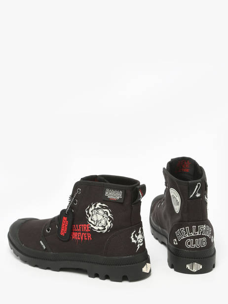 Bottines Palladium Noir men 74496001 vue secondaire 2