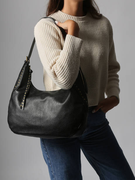 Sac Porté épaule Studs Miniprix Noir studs 2342 vue secondaire 1