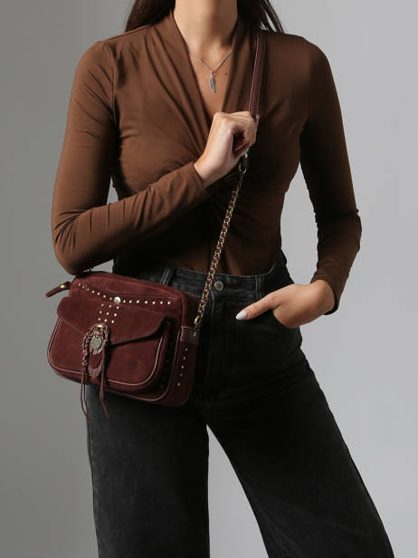 Shoulder Bag Vintage Leather Mila louise Beige vintage 3327VC other view 1