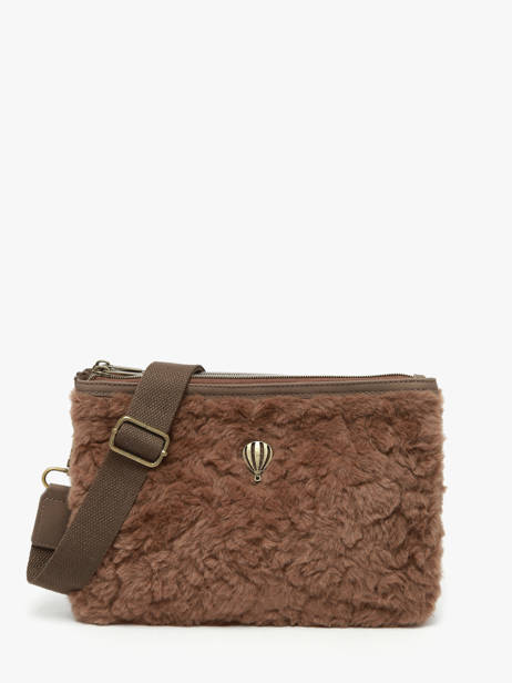 Shoulder Bag Doudou Le voyage en panier Brown doudou AHP253
