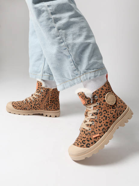 Boots In Leather Palladium Brown women 99519974 other view 1