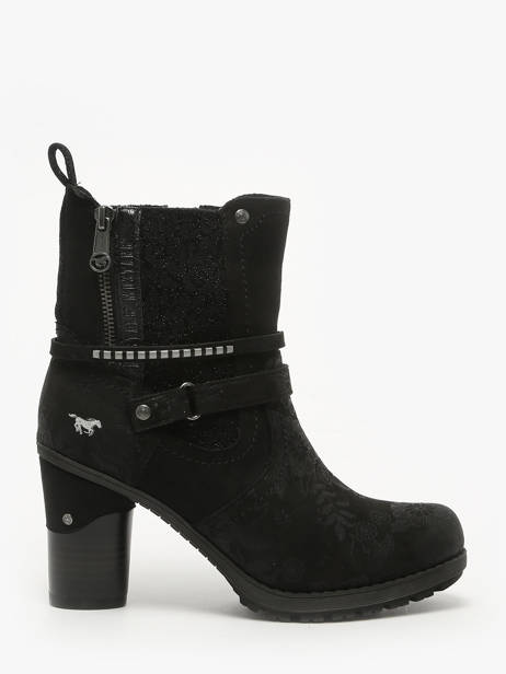 Heeled Boots Mustang Black women M0162009