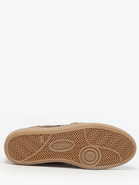 Sneakers En Cuir Gabor Marron women 34 vue secondaire 4