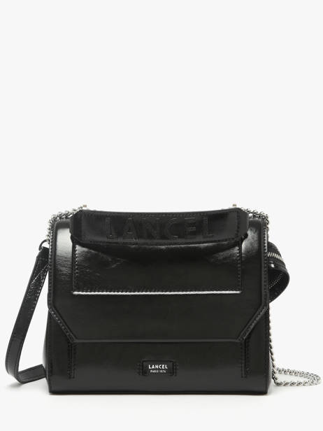 Sac Bandoulière Ninon M En Cuir Naplack Lancel Noir ninon A13767