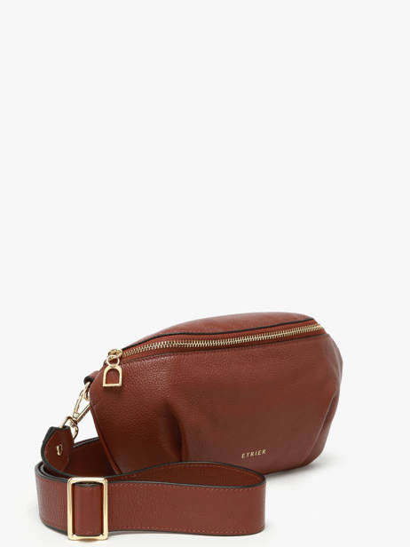 Sac Banane M Tradition Cuir Etrier Marron tradition ETRA022M vue secondaire 2