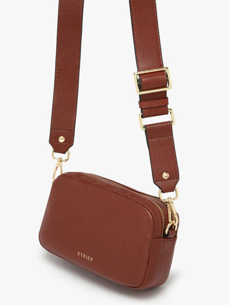 Shoulder Bag Tradition Leather Etrier Brown tradition ETRA141S other view 2